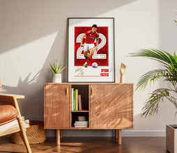 Ryan Yates Poster Nottingham Soccer Print, Football Print 4394254320