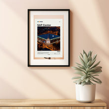 SAP Center Poster, San Jose Sharks Poster Print, NHL Arena Poster, Hockey Fan Gift Print