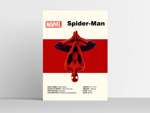 SPIDER-MAN POSTER - Marvel Poster - Avengers Poster - Printable Art - Digital Art - Wall Art - Mid Century Modern Art - Home Decor 1888644343