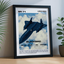 SR-71 Blackbird Poster  Lockheed Legendary Jet Digital PNG Print  Aviation Wall Art 4365286727