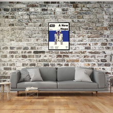 STAR WARS POSTER - R2-D2 Poster - A New Hope Poster - Mid Century Modern Poster - Minimalist Art Poster - Digital Art - Printable Art 1641592308