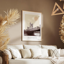 Sacramento Poster Print, Sacramento Travel Poster, Sacramento Minimalistic Wall Art, Sacramento, California, United States 1882436621