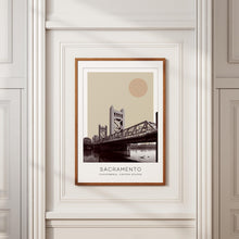 Sacramento Poster Print, Sacramento Travel Poster, Sacramento Minimalistic Wall Art, Sacramento, California, United States 1882436621