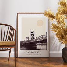 Sacramento Poster Print, Sacramento Travel Poster, Sacramento Minimalistic Wall Art, Sacramento, California, United States 1882436621