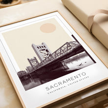 Sacramento Poster Print, Sacramento Travel Poster, Sacramento Minimalistic Wall Art, Sacramento, California, United States 1882436621