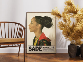Sade - Lovers Rock Album Poster  Vintage R&B Music Wall Art 4298286385
