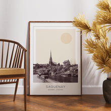 Saguenay Poster Print, Saguenay Travel Poster, Saguenay Minimalistic Wall Art, Saguenay, Quebec, Canada 1882437841