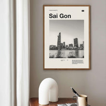 Sai Gon Art Print  Sai Gon Poster  Sai Gon Wall Art  Mid Century Poster  Travel Print Art  Vietnam  Vintage Poster 1569679830