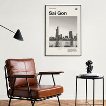 Sai Gon Art Print  Sai Gon Poster  Sai Gon Wall Art  Mid Century Poster  Travel Print Art  Vietnam  Vintage Poster 1569679830