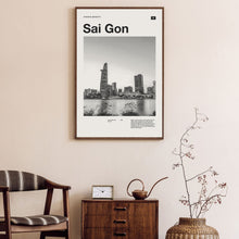 Sai Gon Art Print  Sai Gon Poster  Sai Gon Wall Art  Mid Century Poster  Travel Print Art  Vietnam  Vintage Poster 1569679830
