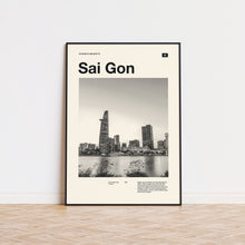 Sai Gon Art Print  Sai Gon Poster  Sai Gon Wall Art  Mid Century Poster  Travel Print Art  Vietnam  Vintage Poster 1569679830