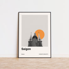 Sai Gon Poster  Minimalist Travel Poster  Bauhaus Poster  Retro Art Print  Wall Art  Vietnam 1565271229