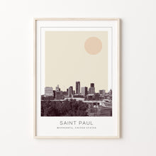 Saint Paul Poster Print, Saint Paul Travel Poster, Saint Paul Minimalistic Wall Art, Saint Paul, Minnesota, United States 1882436647