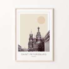 Saint Petersburg Poster Print, Saint Petersburg Travel Poster, Saint Petersburg Minimalistic Wall Art, Saint Petersburg, Russia 1868249640