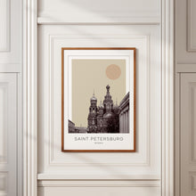 Saint Petersburg Poster Print, Saint Petersburg Travel Poster, Saint Petersburg Minimalistic Wall Art, Saint Petersburg, Russia 1868249640