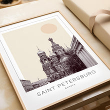 Saint Petersburg Poster Print, Saint Petersburg Travel Poster, Saint Petersburg Minimalistic Wall Art, Saint Petersburg, Russia 1868249640