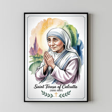 Saint Teresa of Calcutta, Mother Teresa's Praying Heart, Birthday Gift, Housewarming Gift1