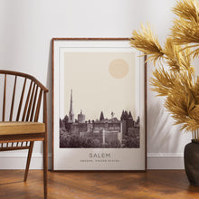 Salem Poster Print, Salem Travel Poster, Salem Minimalistic Wall Art, Salem, Oregon, United States 1882438515