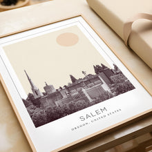 Salem Poster Print, Salem Travel Poster, Salem Minimalistic Wall Art, Salem, Oregon, United States 1882438515