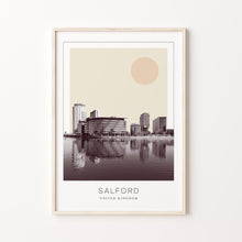 Salford Poster Print, Salford Travel Poster, Salford Minimalistic Wall Art, Salford, United Kingdom 1868247462
