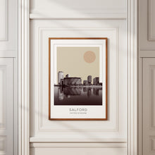 Salford Poster Print, Salford Travel Poster, Salford Minimalistic Wall Art, Salford, United Kingdom 1868247462
