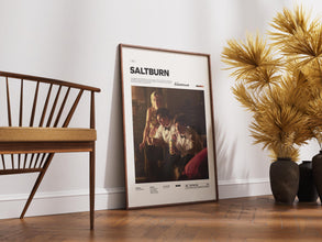Saltburn Film Poster, Alternative Movie Wall Art, Emerald Fennell Thriller Print, Psychological Drama Decor, Cinematic Room Decor 1868447494