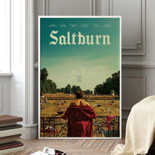 Saltburn Movie Poster Handmade Canvas Wall Art 1775685088