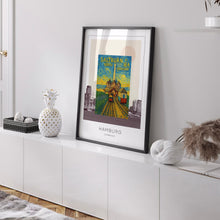Saltburn by the Sea Travel Poster, Yorkshire Seaside Print, Saltburn Funicular, Whitby, Hartlepool, Retro Wall Art, Railway Print, Gift