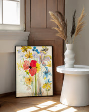 Salvador Dali Print, Salvador Dali Exhibition Poster, Dali Flowers Poster, Wildflower Print, Surrealism Poster, Mid Century Modern 1363069942