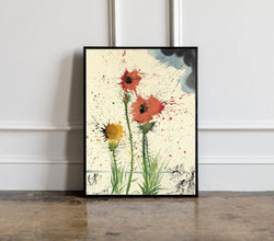 Salvador Dali Spring Explosive 1965 Print, Salvador Dali Exhibition Poster, Dali Exhibition Print, Surrealism Poster, Art Reproduction 1199303120