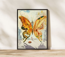 Salvador Dali Venus Butterfly Print, Salvador Dali Exhibition 1947 Poster, Butterfly Poster, Butterfly Print, Surrealism Poster, Dali wall 1137303333