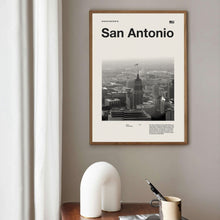 San Antonio Art Print  San Antonio Poster  San Antonio Wall Art  Mid Century Poster  Travel Print Art  Texas 1579037336