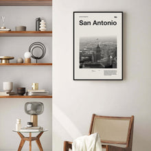 San Antonio Art Print  San Antonio Poster  San Antonio Wall Art  Mid Century Poster  Travel Print Art  Texas 1579037336