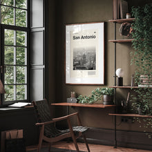 San Antonio Art Print  San Antonio Poster  San Antonio Wall Art  Mid Century Poster  Travel Print Art  Texas 1579037336