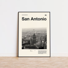 San Antonio Art Print  San Antonio Poster  San Antonio Wall Art  Mid Century Poster  Travel Print Art  Texas 1579037336
