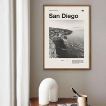 San Diego Art Print  San Diego Poster  San Diego Wall Art  Mid Century Poster  Travel Print Art  California  Vintage Poster 1569984168
