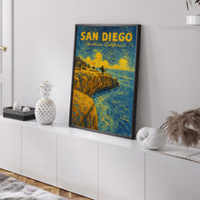 San Diego Art Print, Southern California Poster, San Diego Wall Art, San Diego Gifts, California Wall Art, California Print