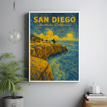 San Diego Art Print, Southern California Poster, San Diego Wall Art, San Diego Gifts, California Wall Art, California Print