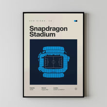 San Diego FC Poster, Snapdragon Stadium Print, Mid Century Modern Football Posters, Spo-8RDHUX