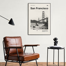 San Francisco City Art Print  San Francisco Poster  San Francisco Wall Art  Mid Century Poster  Travel Print Art  California 1579667609