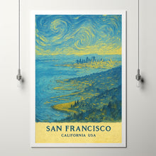 San Francisco Print No 2, San Francisco Photo Poster, San Francisco Travel Wall Art, San Francisco Map Print, San Francisco, California, USA