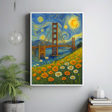 San Francisco Travel Print, San Francisco Travel Poster Print, California Golden Gate Bridge Wall Art, Travel Wall Decor