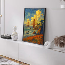 San Francisco Travel Print, San Francisco Travel Poster Print, California Golden Gate Bridge Wall Art, Travel Wall Decor1