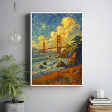 San Francisco Travel Print, San Francisco Travel Poster Print, California Golden Gate Bridge Wall Art, Travel Wall Decor1