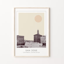 San Jose Poster Print, San Jose Travel Poster, San Jose Minimalistic Wall Art, San Jose, California, United States 1868248080