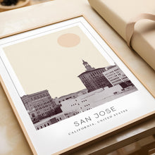 San Jose Poster Print, San Jose Travel Poster, San Jose Minimalistic Wall Art, San Jose, California, United States 1868248080