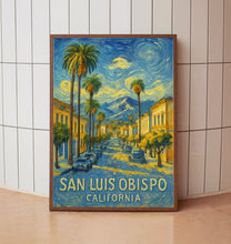 San Luis Obispo Travel Print, California San Luis Obispo Poster, CAL POLY Travel Wall Art, San Luis Obispo, California Travel Gifts