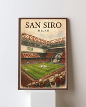 San Siro Stadium Watercolor Print – Milan Football Poster 4410258685