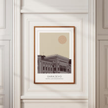 Sarajevo Poster Print, Sarajevo Travel Poster, Sarajevo Minimalistic Wall Art, Sarajevo, Bosnia and Herzegovina 1882437479