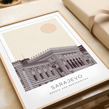 Sarajevo Poster Print, Sarajevo Travel Poster, Sarajevo Minimalistic Wall Art, Sarajevo, Bosnia and Herzegovina 1882437479